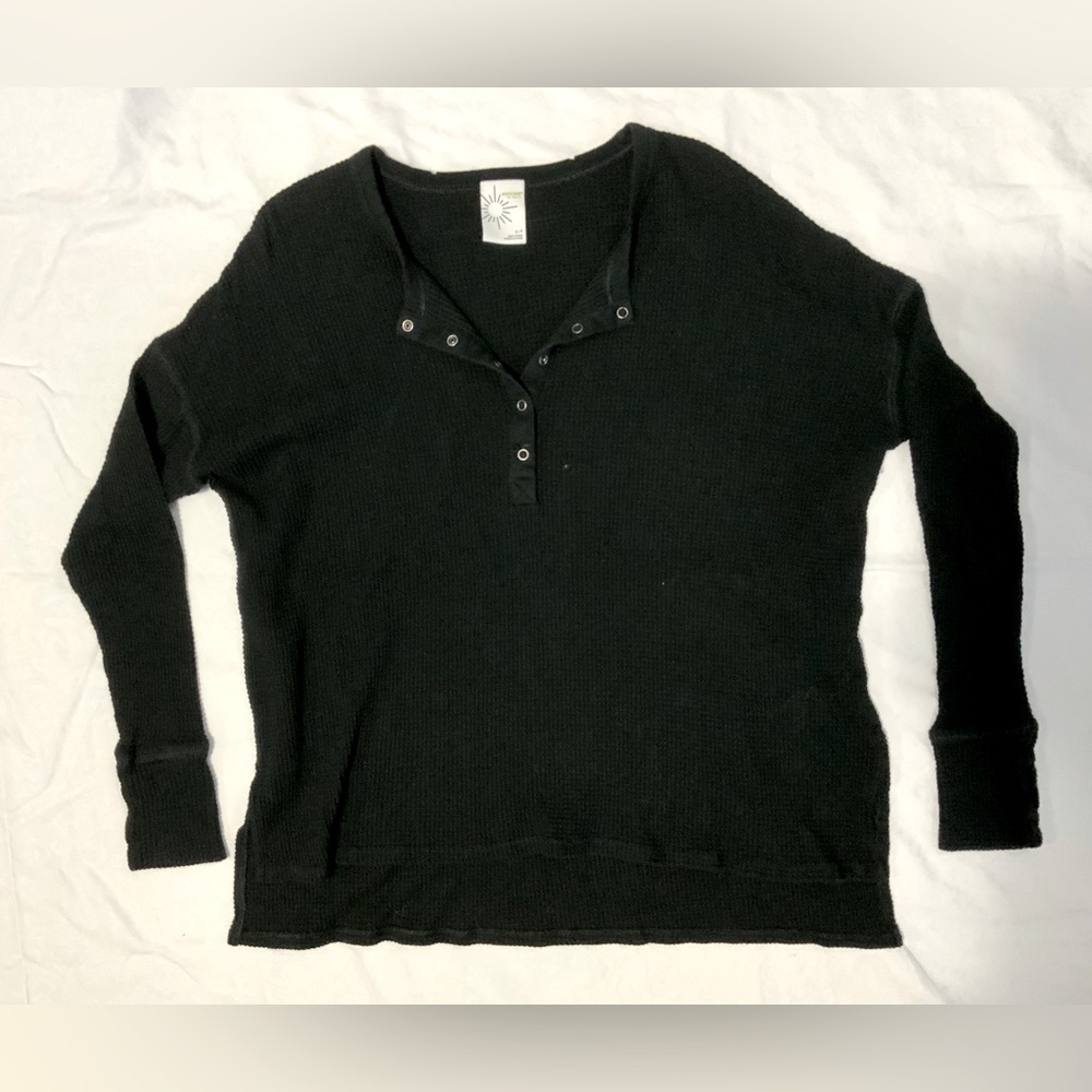 Offline by Aerie Thumbs Up Waffle Henley